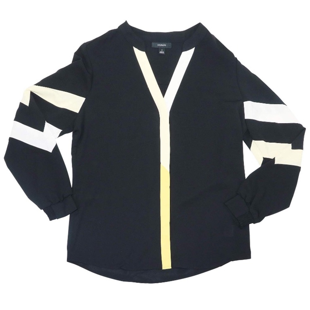 Alfani Citron blouse 1980s 1990s